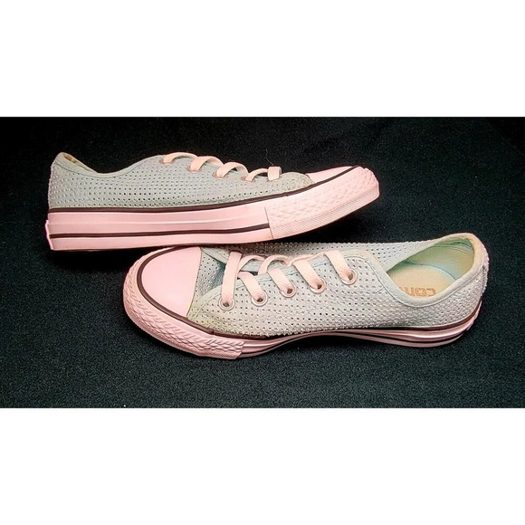 Converse All Star Mesh Sneakers Women’s 6 Mint Green Low Casual 551623F - Picture 6 of 9